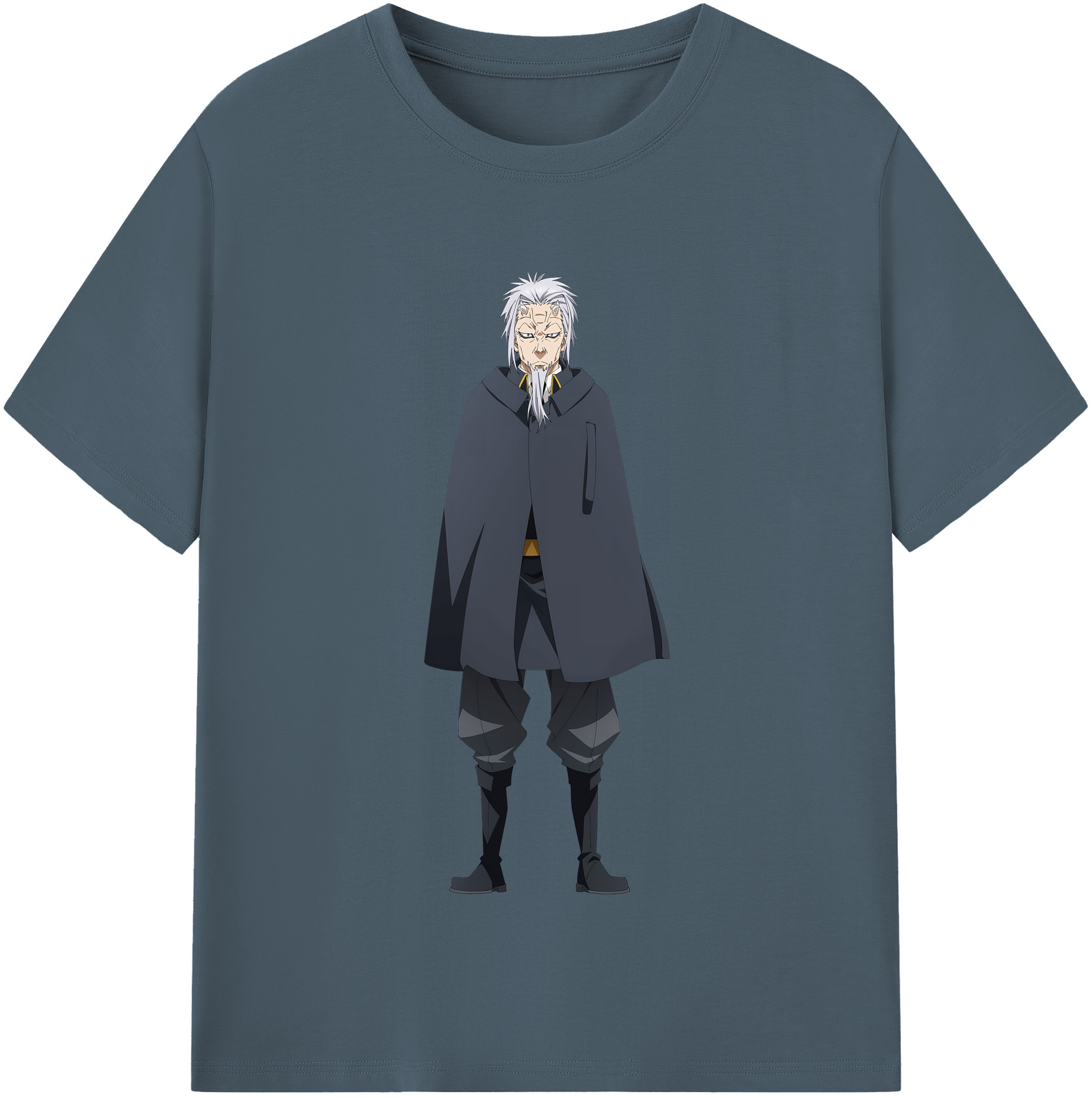 （画像用） 転スラ Regarding Reincarnated to Slime 綿100％半袖Tシャツ（フロントプリント）
